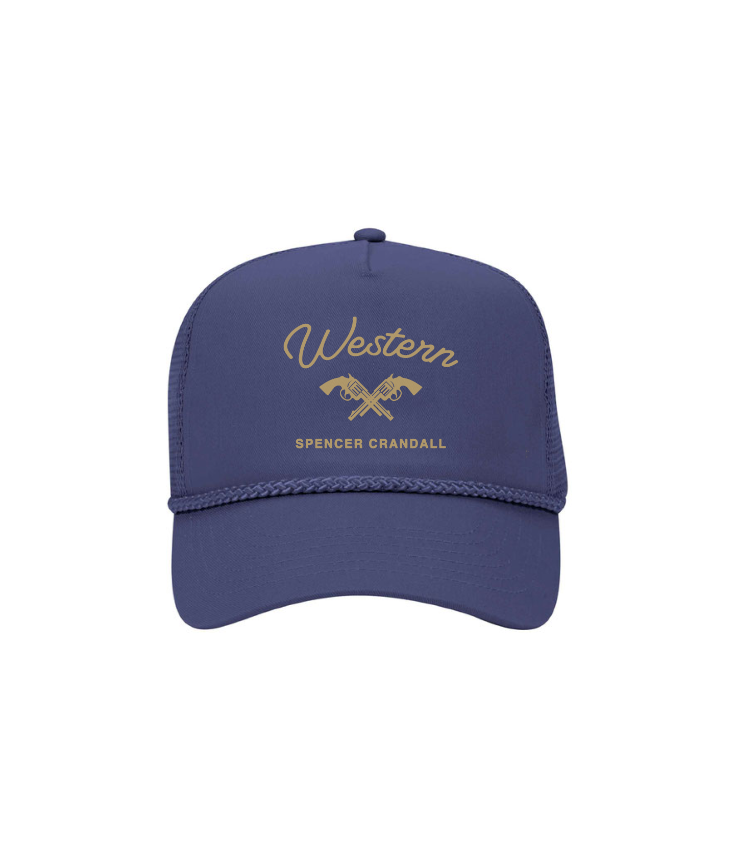 Navy Revolver Hat